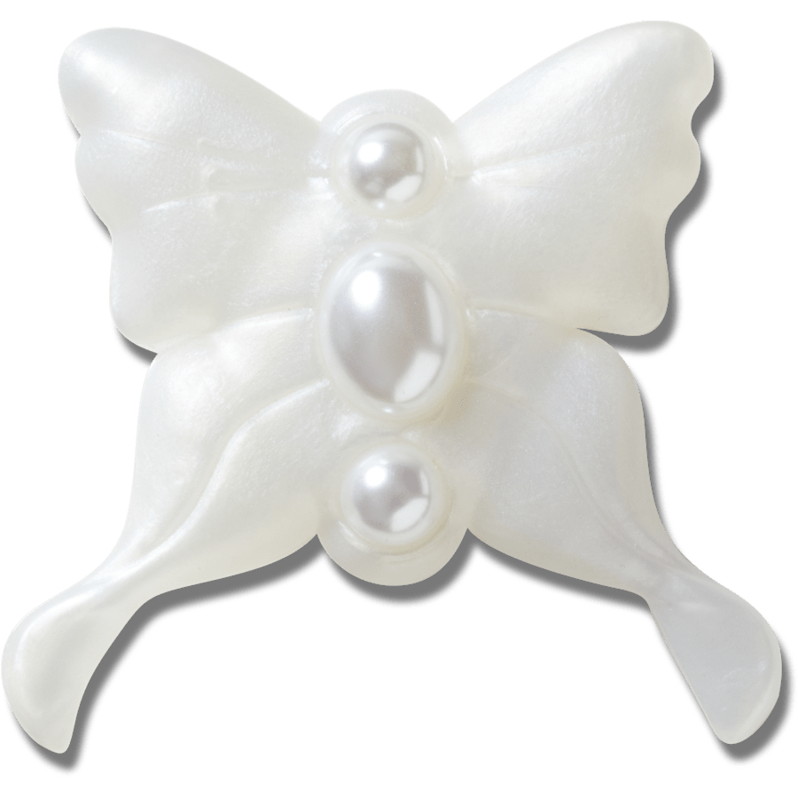 Crocs - Meta Jelly White Butterfly Jibbitz™ charms for Women|Men|Jibbitz™ Charms