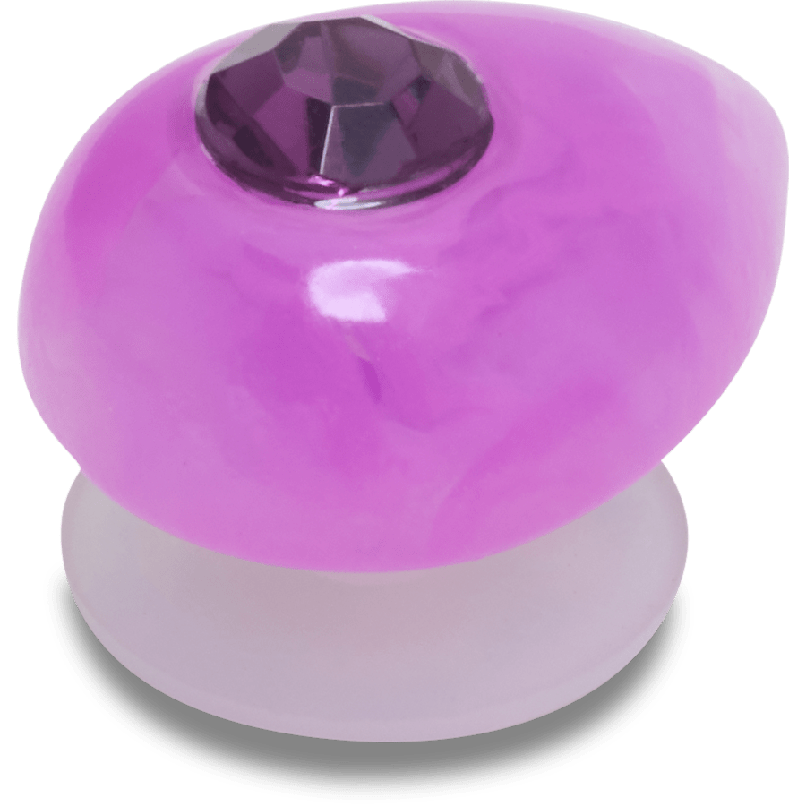 Crocs - Amethyst February Birthstone Collection Jibbitz™ charms for Women|Men|Jibbitz™ Charms