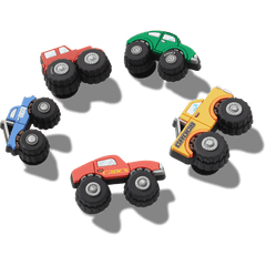 Crocs - Monster Truck 5 Pack Jibbitz™ charms for Women|Men|Jibbitz™ Charms