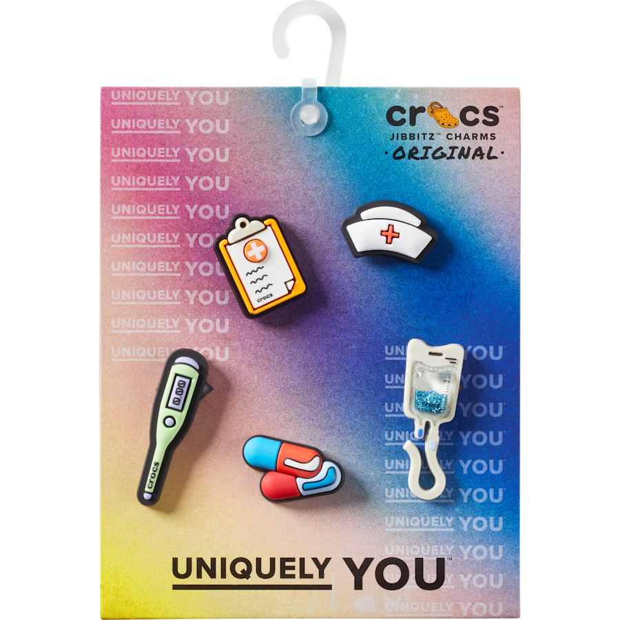 Crocs - Healthcare 5 Pack Jibbitz™ charms for Women|Men|Jibbitz™ Charms|Crocs at Work™