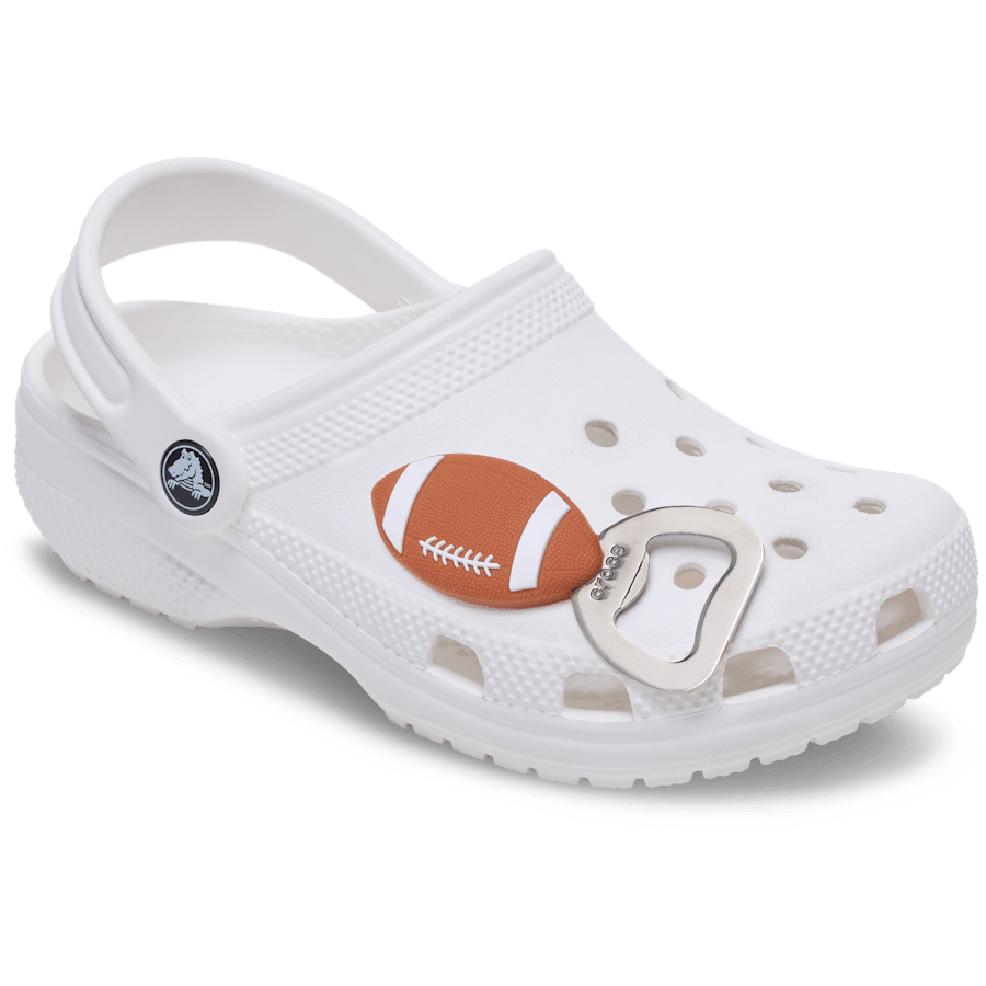 Crocs - Football Bottle Opener Jibbitz™ charms for Women|Men|Jibbitz™ Charms