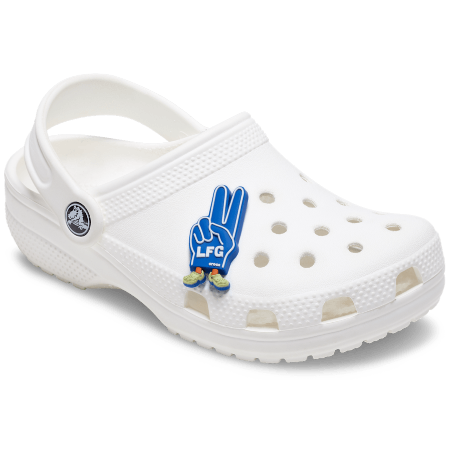Crocs - LFG Foam Peace Sign Jibbitz™ charms for Women|Men|Jibbitz™ Charms