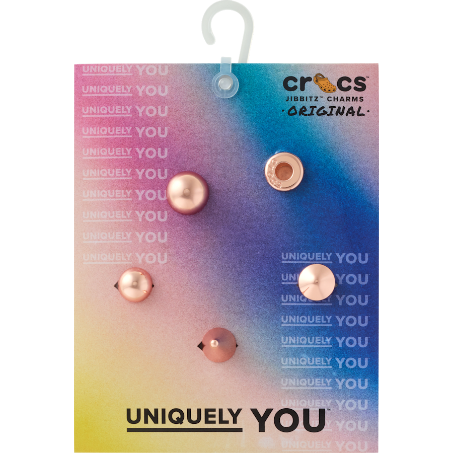Crocs - Pink Indie 5 Pack Jibbitz™ charms for Women|Men|Jibbitz™ Charms
