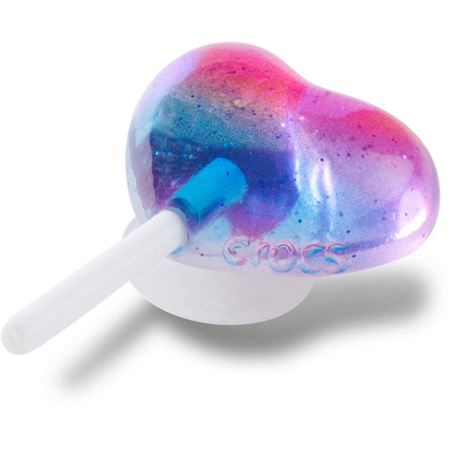 Crocs - Jelly Heart Lollipop Jibbitz™ charms for Women|Men|Jibbitz™ Charms
