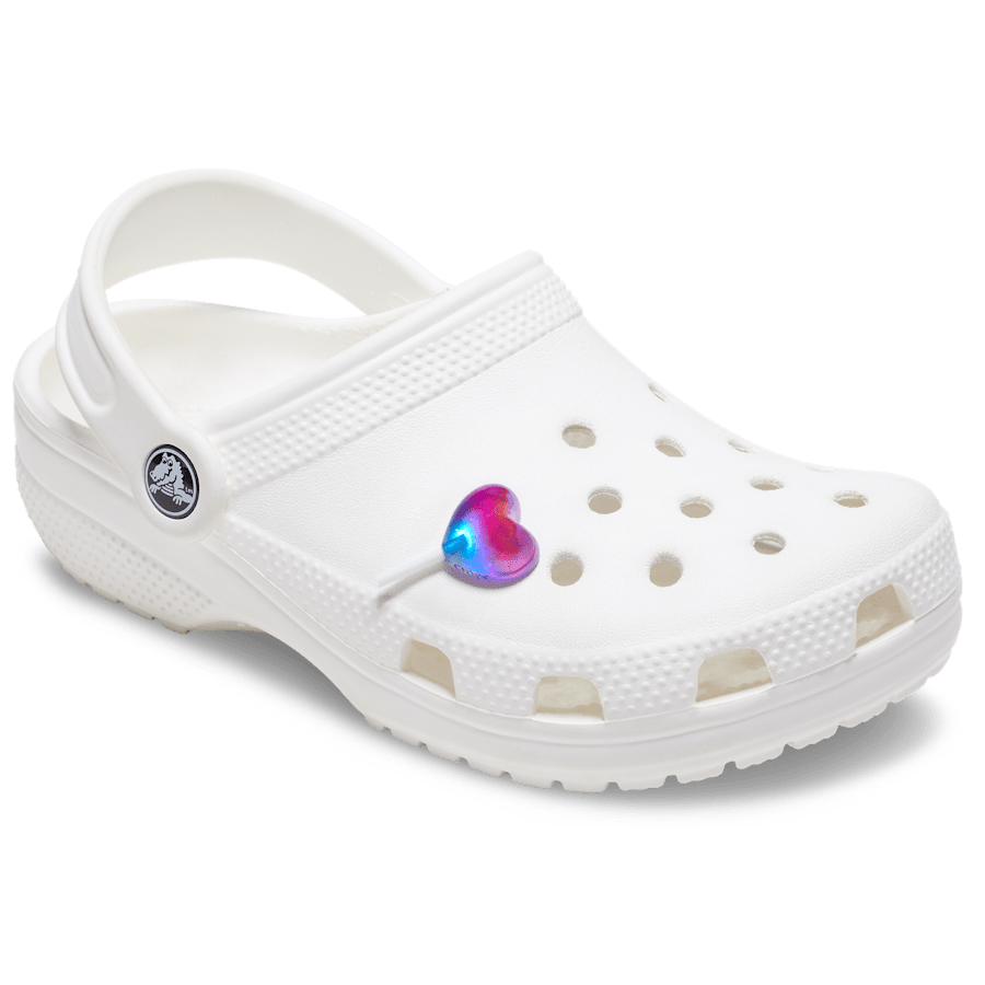 Crocs - Jelly Heart Lollipop Jibbitz™ charms for Women|Men|Jibbitz™ Charms
