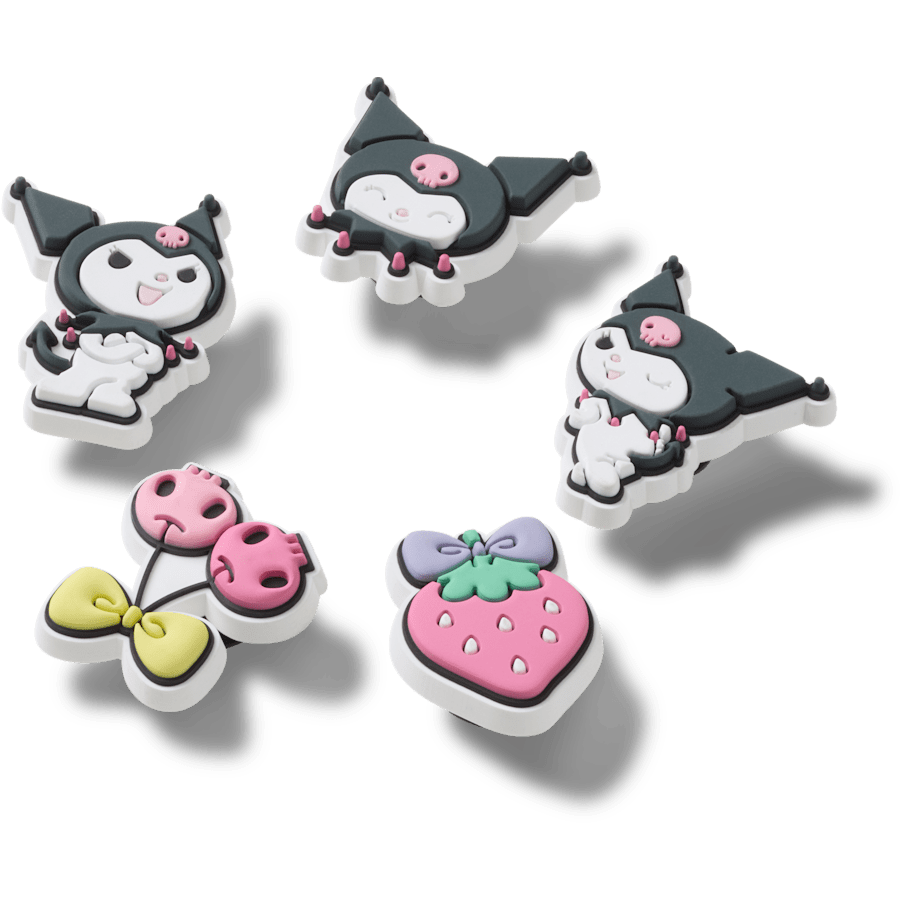Crocs - Sanrio Kuromi 5 Pack Jibbitz™ charms for Women|Men|Kids|Jibbitz™ Charms