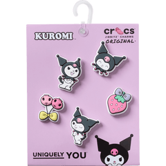 Crocs - Sanrio Kuromi 5 Pack Jibbitz™ charms for Women|Men|Kids|Jibbitz™ Charms