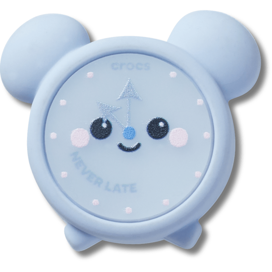Crocs - Never Late Clock Jibbitz™ charms for Women|Men|Jibbitz™ Charms