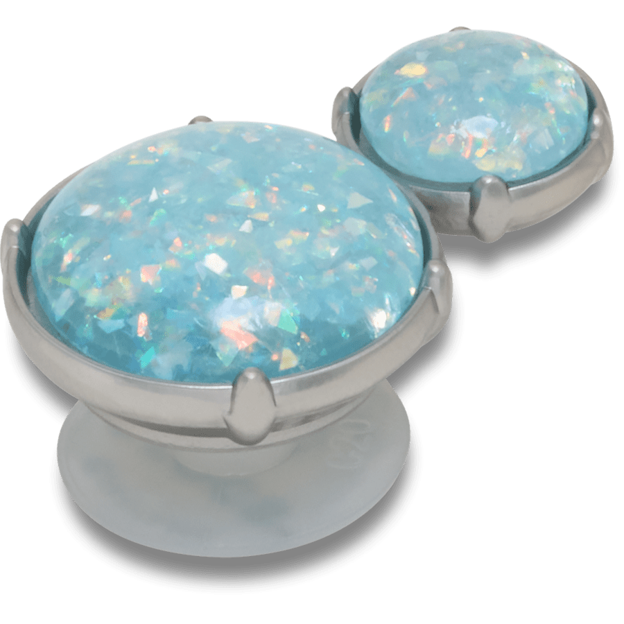 Crocs - Opalescent Meta Double Gem Jibbitz™ charms for Women|Men|Jibbitz™ Charms