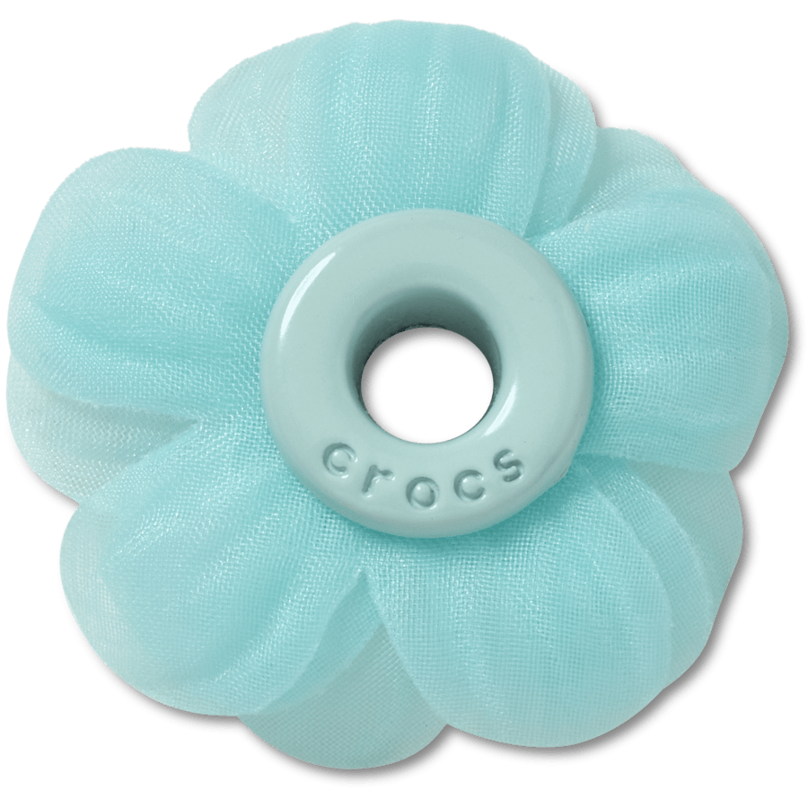 Crocs - Blue Chiffon Grommet Jibbitz™ charms for Women|Men|Jibbitz™ Charms