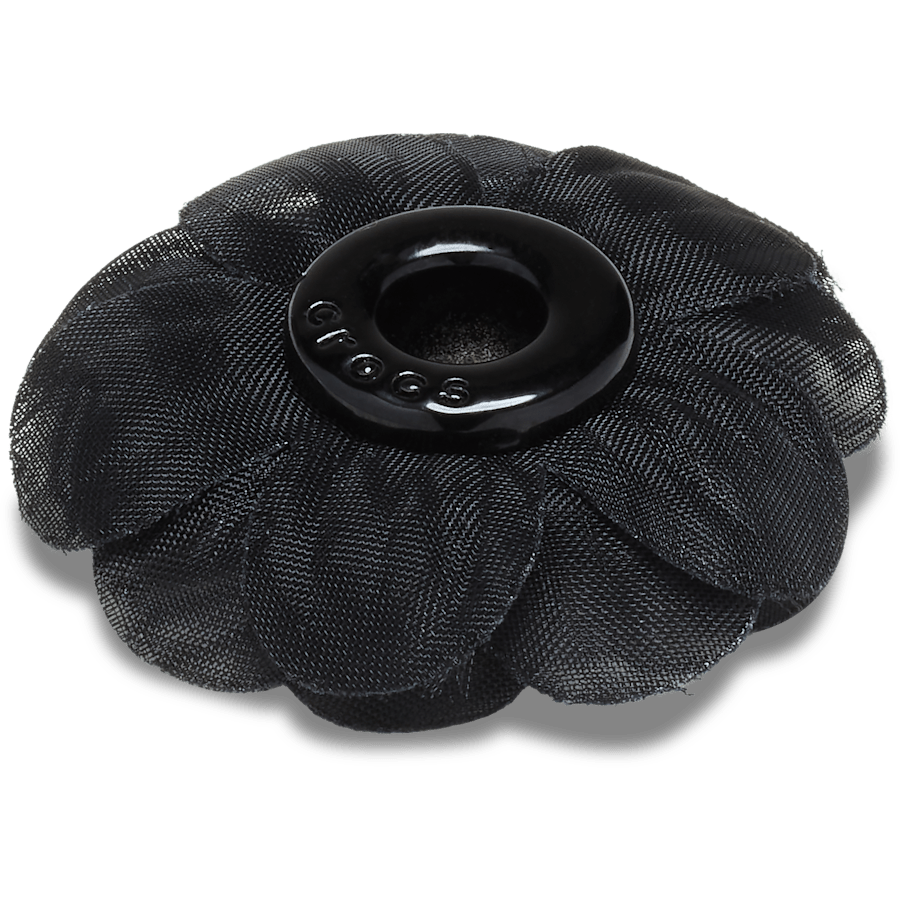 Crocs - Black Chiffon Grommet Jibbitz™ charms for Women|Men|Jibbitz™ Charms