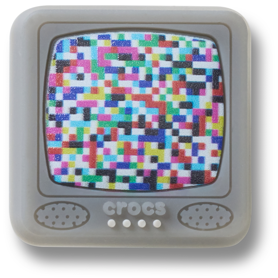 Crocs - Lights Up Pixelated TV Jibbitz™ charms for Women|Men|Jibbitz™ Charms