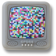 Crocs - Lights Up Pixelated TV Jibbitz™ charms for Women|Men|Jibbitz™ Charms