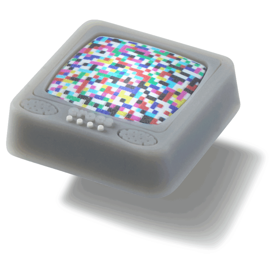 Crocs - Lights Up Pixelated TV Jibbitz™ charms for Women|Men|Jibbitz™ Charms