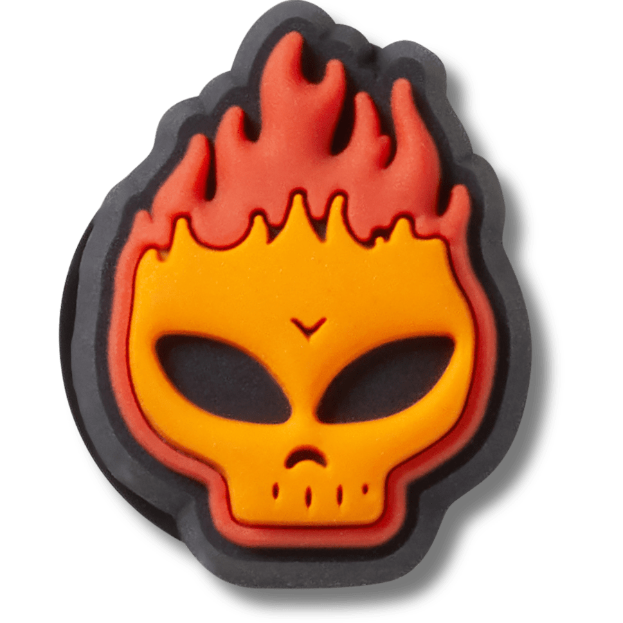 Crocs - Flaming Skull Jibbitz™ charms for Women|Men