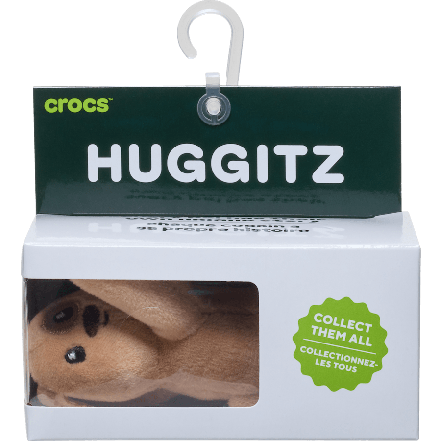 Crocs - Huggitz Brown Puppy Jibbitz Shoe Charm for Women|Men|Kids|Jibbitz™ Charms