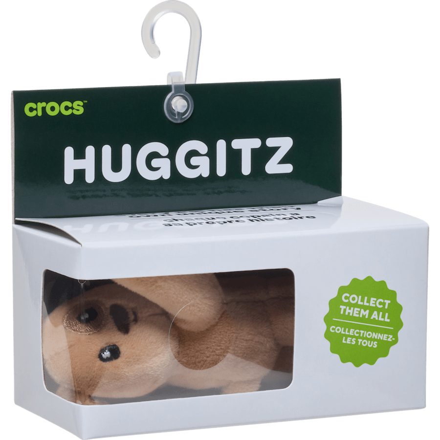Crocs - Huggitz Brown Puppy Jibbitz Shoe Charm for Women|Men|Kids|Jibbitz™ Charms