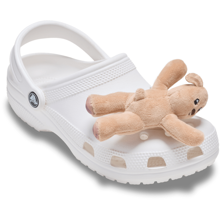 Crocs - Huggitz Brown Puppy Jibbitz Shoe Charm for Women|Men|Kids|Jibbitz™ Charms