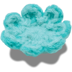 Crocs - Crochet Blue Flower Jibbitz™ charms for Women|Men