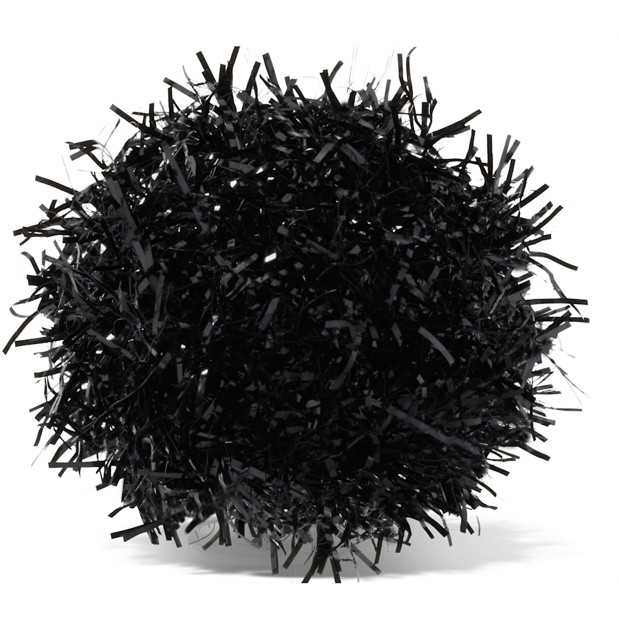 Crocs - Black Tinsel Pom Jibbitz™ charms for Women|Men