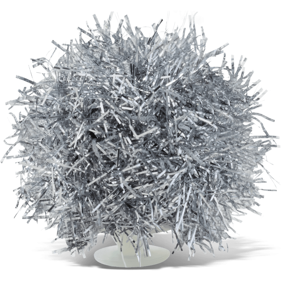 Crocs - Silver Tinsel Pom Jibbitz™ charms for Women|Men|Jibbitz™ Charms