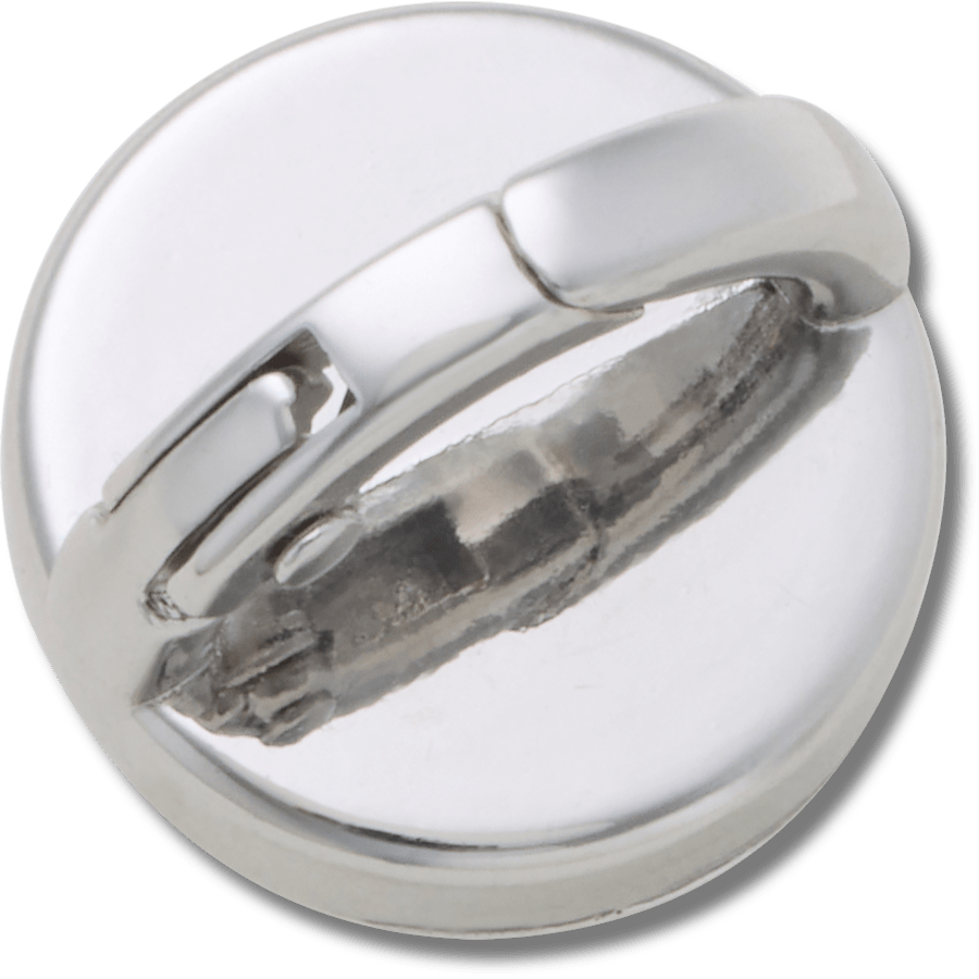 Crocs - Silver Interchangeable Stud Jibbitz™ charms for Women|Men