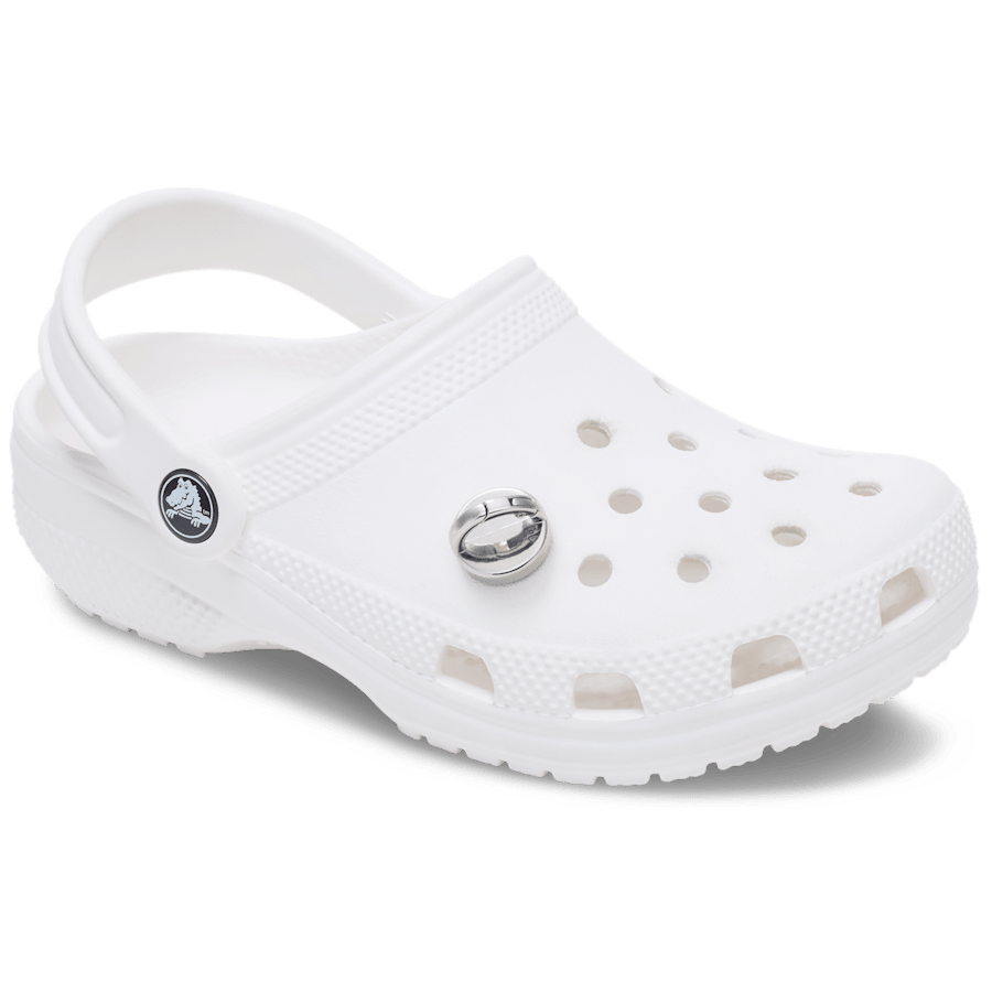 Crocs - Silver Interchangeable Stud Jibbitz™ charms for Women|Men