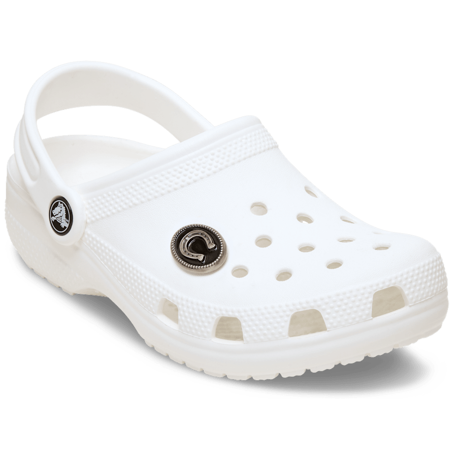 Crocs - Silver Horseshoe Jibbitz™ charms for Women|Men|Jibbitz™ Charms