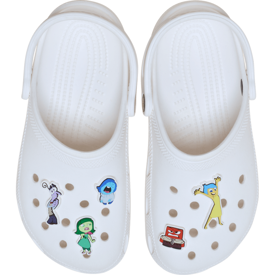 Crocs - Pixar Inside Out 5 Pack Jibbitz™ charms for Women|Men|Kids|Jibbitz™ Charms