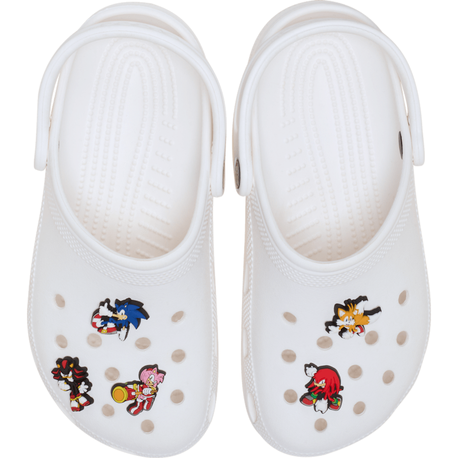 Crocs - Sonic the Hedgehog 5Pck Jibbitz™ charms for Women|Men|Kids|Jibbitz™ Charms