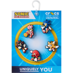 Crocs - Sonic the Hedgehog 5Pck Jibbitz™ charms for Women|Men|Kids|Jibbitz™ Charms