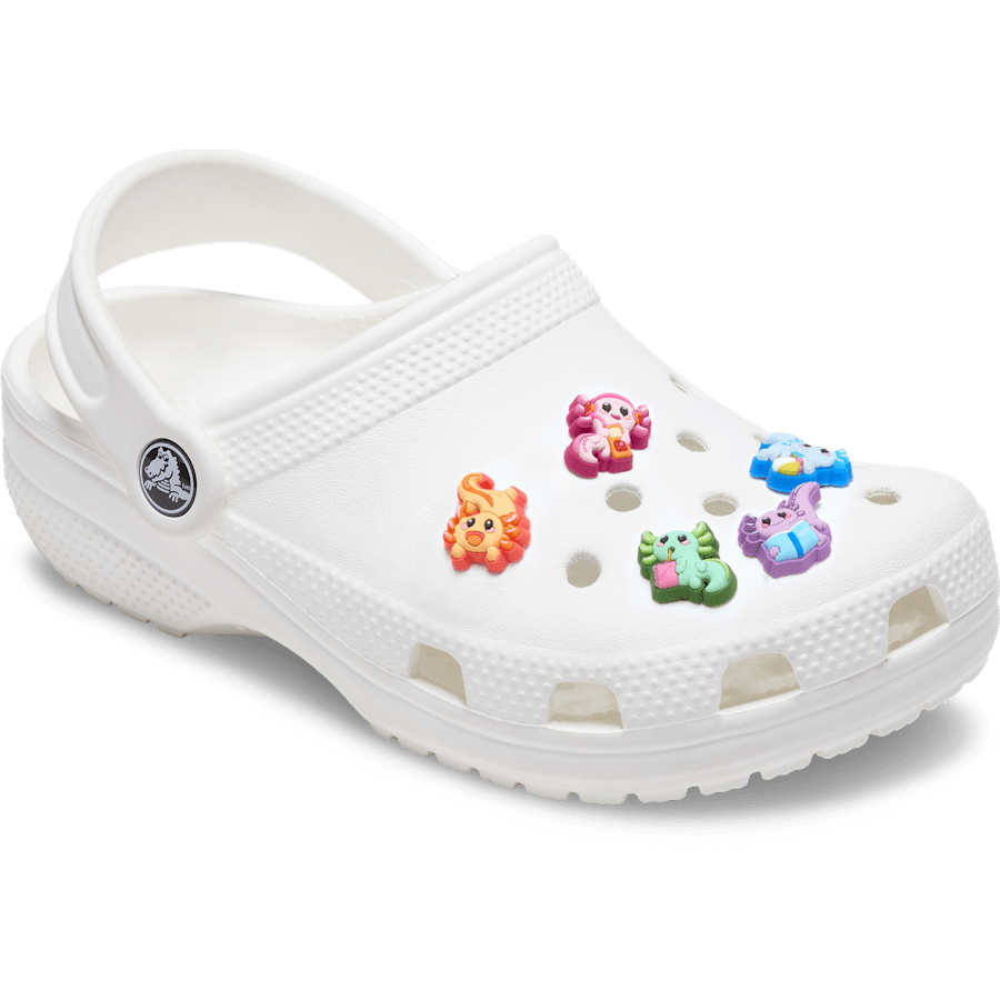 Crocs - Tiny Axolotls 5 Pack Jibbitz™ charms for Women|Men|Jibbitz™ Charms