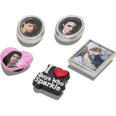 Crocs - The Twilight Saga 5 Pack Jibbitz Shoe Charm for Women|Men|Kids|Jibbitz™ Charms