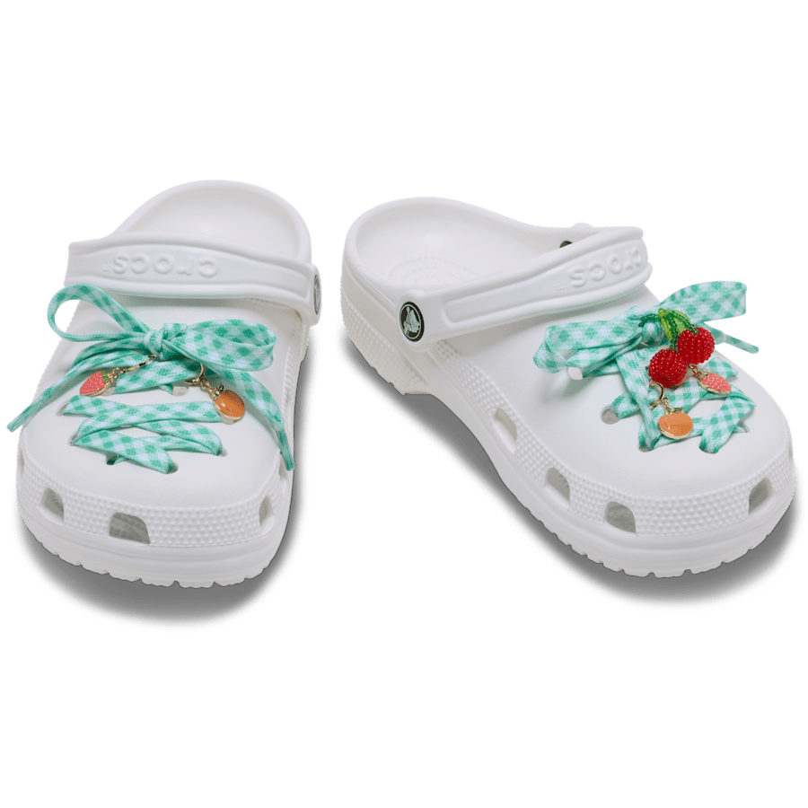 Crocs - Laces and Fresh Fruits Charm Kit Jibbitz™ charms for Women|Kids|Jibbitz™ Charms