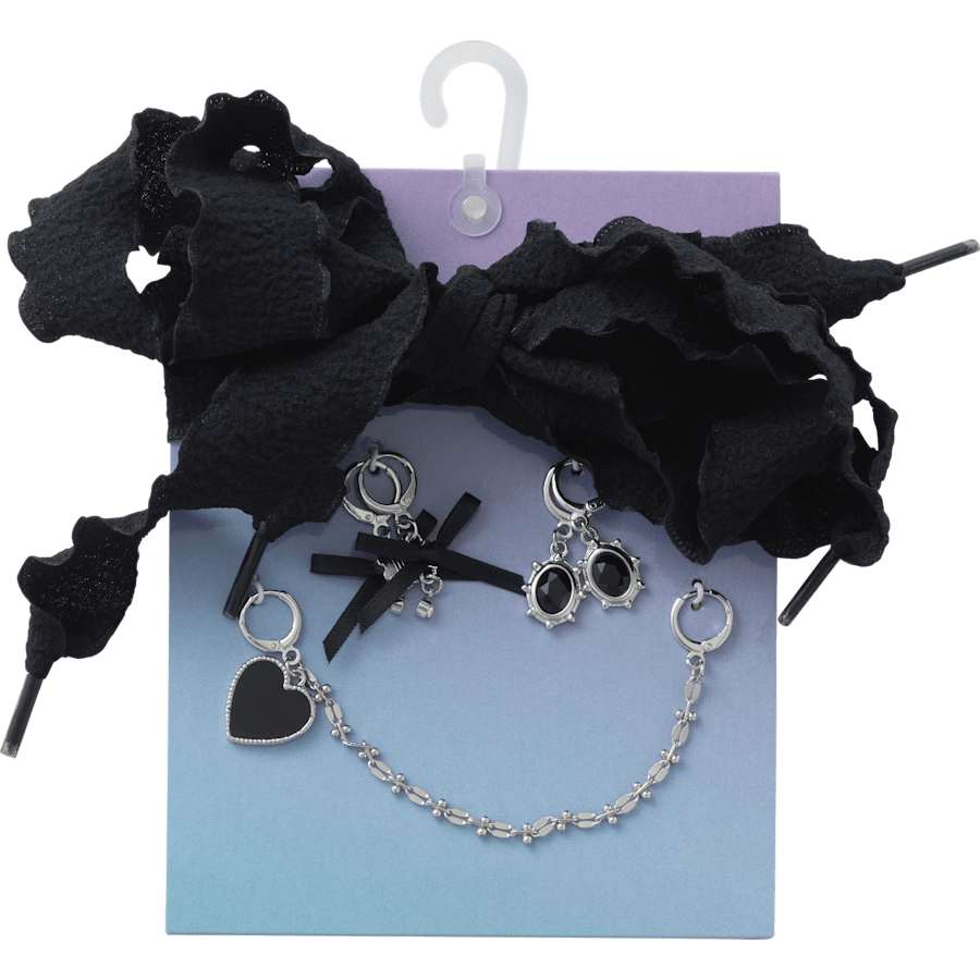 Crocs - Laces and Dainty Bow Charm Kit Jibbitz Shoe Charm for Women|Kids|Jibbitz™ Charms