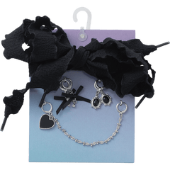 Crocs - Laces and Dainty Bow Charm Kit Jibbitz Shoe Charm for Women|Kids|Jibbitz™ Charms