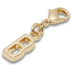 Crocs - Gold Letter B Charm Jibbitz™ charms for Women|Men|Kids|Jibbitz™ Charms