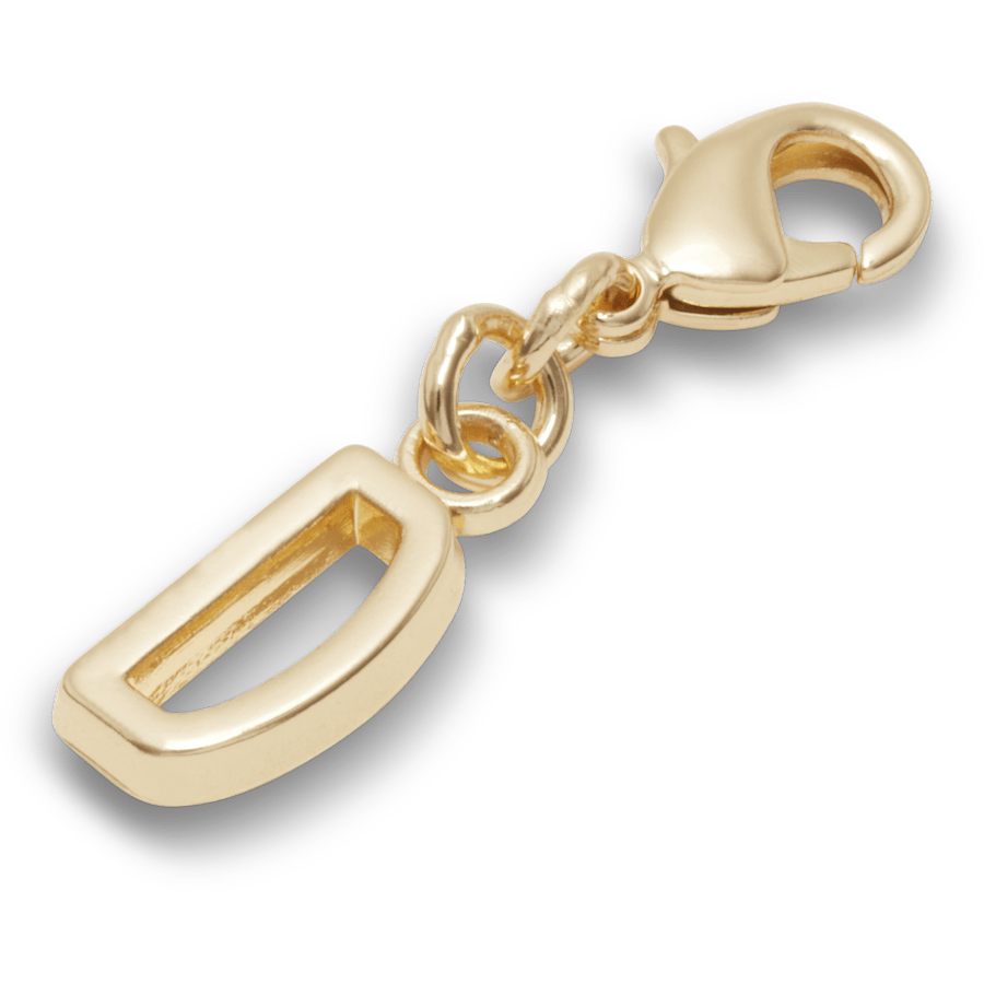 Crocs - Gold Letter D Charm Jibbitz™ charms for Women|Men|Kids|Jibbitz™ Charms