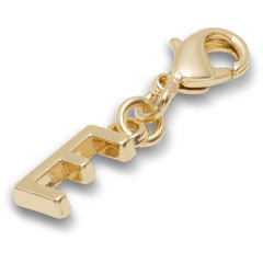 Crocs - Gold Letter E Charm Jibbitz™ charms for Women|Men|Kids|Jibbitz™ Charms