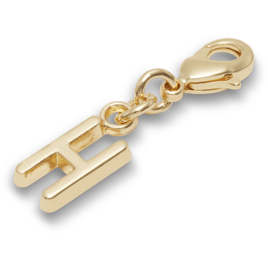 Crocs - Gold Letter H Charm Jibbitz™ charms for Women|Men|Kids|Jibbitz™ Charms