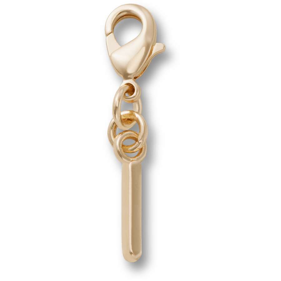 Crocs - Gold Letter I Charm Jibbitz™ charms for Women|Men|Kids|Jibbitz™ Charms