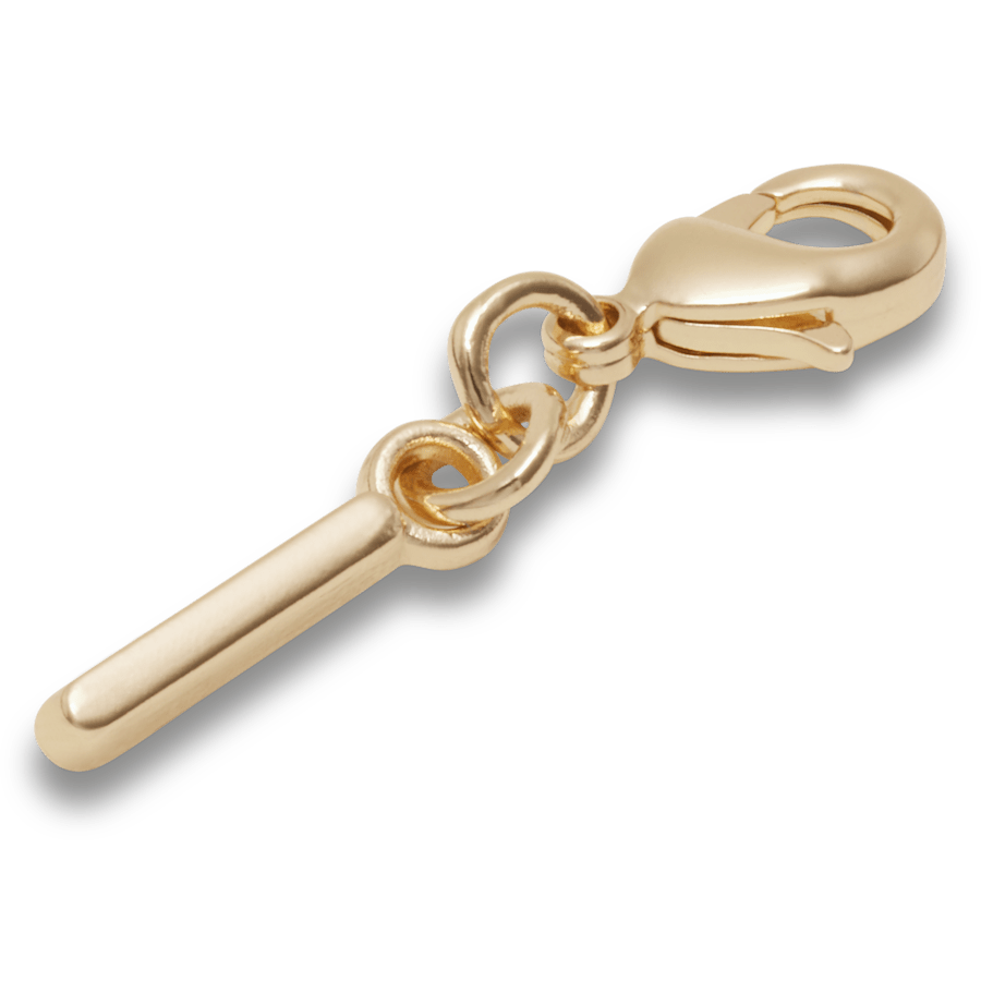 Crocs - Gold Letter I Charm Jibbitz™ charms for Women|Men|Kids|Jibbitz™ Charms