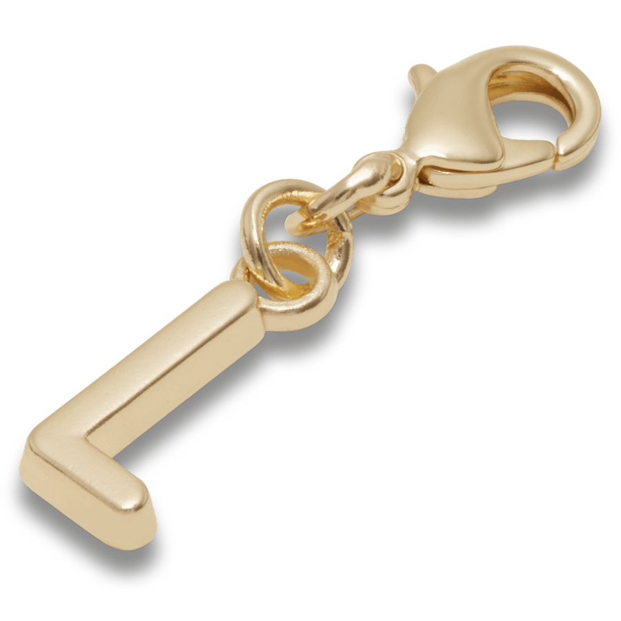 Crocs - Gold Letter L Charm Jibbitz™ charms for Women|Men|Kids|Jibbitz™ Charms