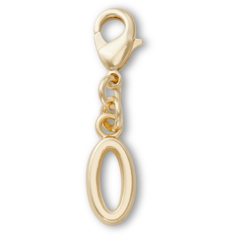 Crocs - Gold Letter O Charm Jibbitz™ charms for Women|Men|Kids|Jibbitz™ Charms