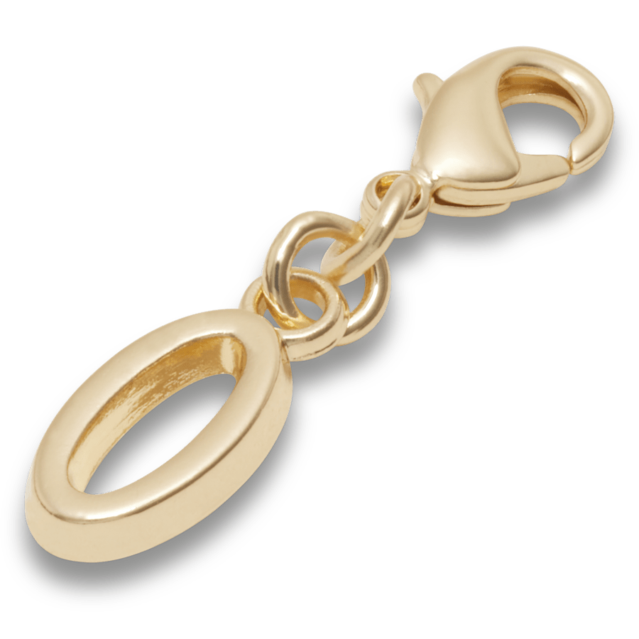 Crocs - Gold Letter O Charm Jibbitz™ charms for Women|Men|Kids|Jibbitz™ Charms
