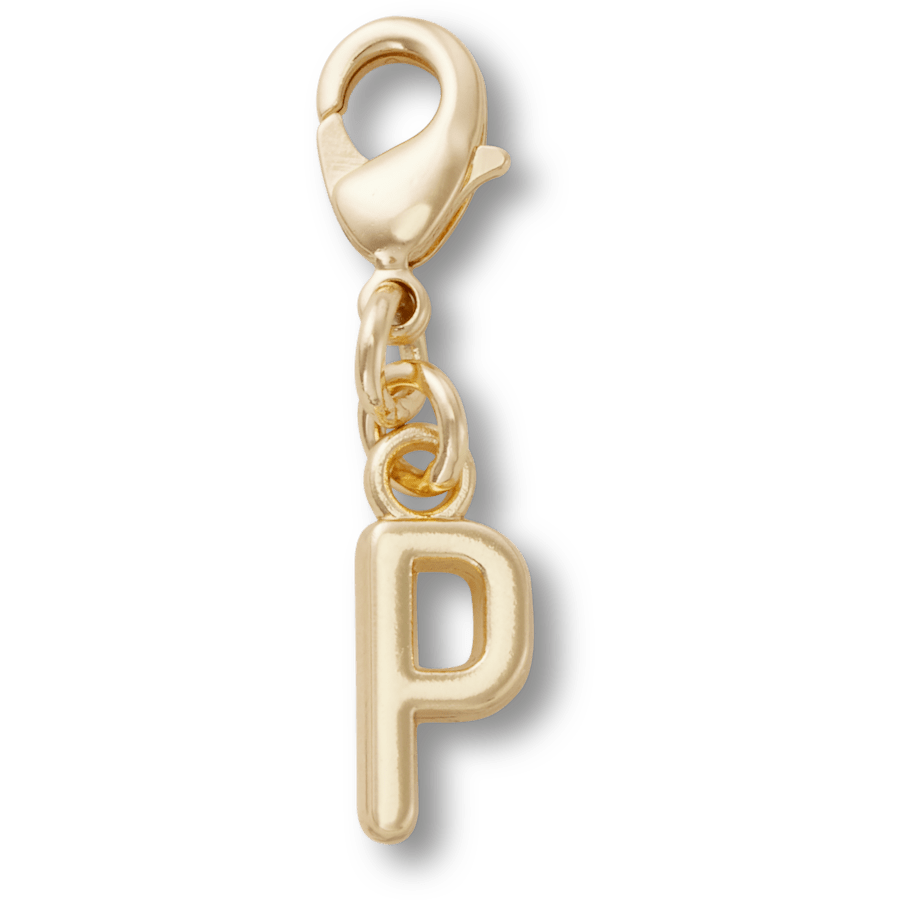 Crocs - Gold Letter P Charm Jibbitz™ charms for Women|Men|Kids|Jibbitz™ Charms