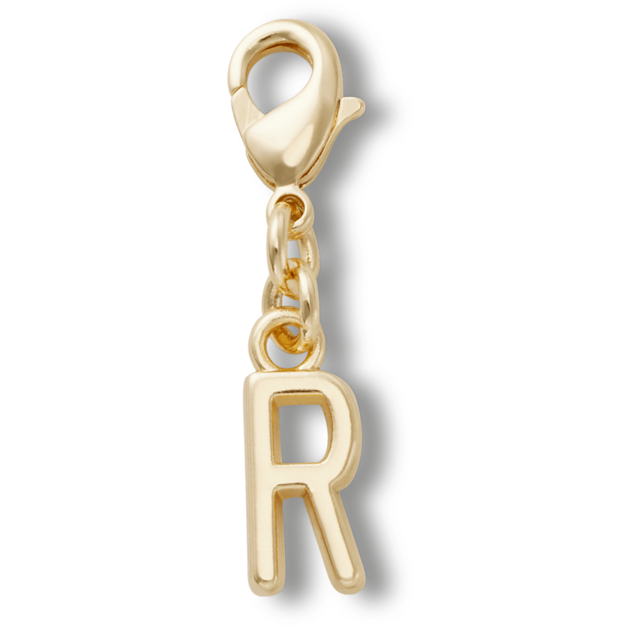 Crocs - Gold Letter R Charm Jibbitz™ charms for Women|Men|Kids|Jibbitz™ Charms