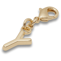 Crocs - Gold Letter Y Charm Jibbitz™ charms for Women|Men|Kids|Jibbitz™ Charms