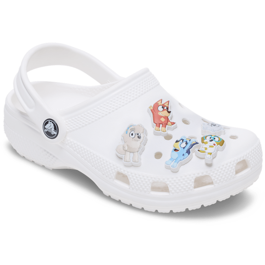 Crocs - Bluey 5 Pack Jibbitz Shoe Charm for Women|Men|Kids|Jibbitz™ Charms