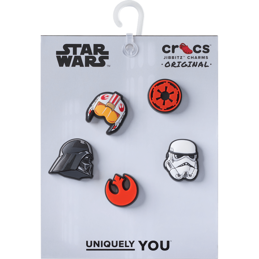 Crocs - Star Wars Symbols 5 Pack Jibbitz™ charms for Women|Men|Kids|Jibbitz™ Charms